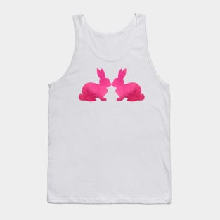 Pink Bunny Rabbit Tank Top